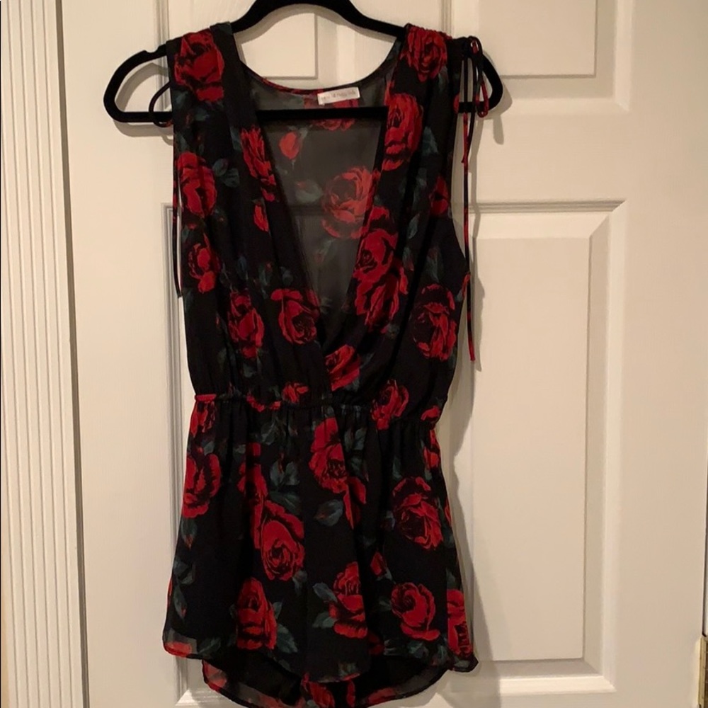 Floral romper